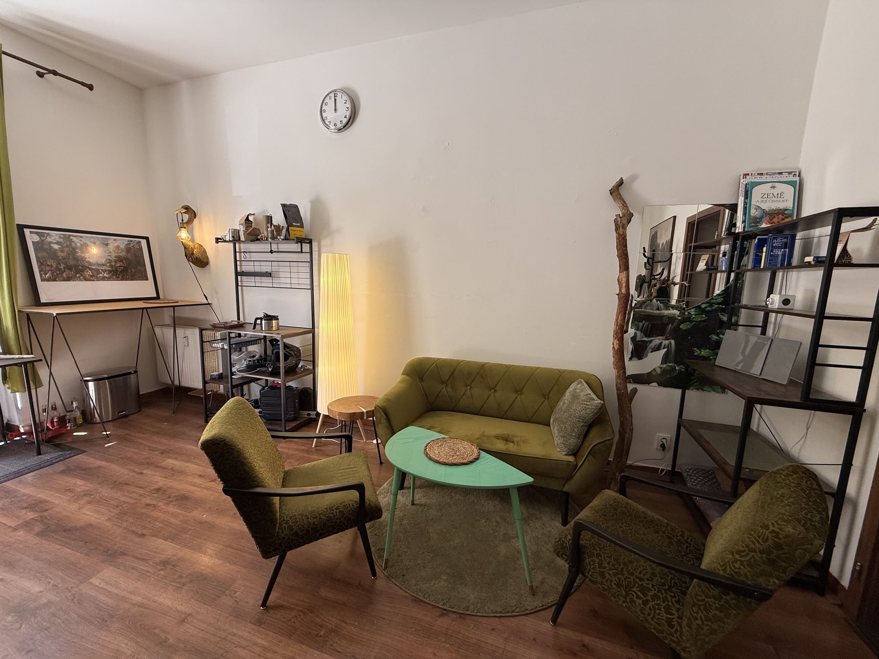 Lounge zóna v LES cowork